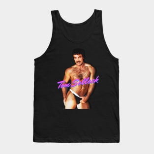 Tom Selleck Gay Icon Tank Top